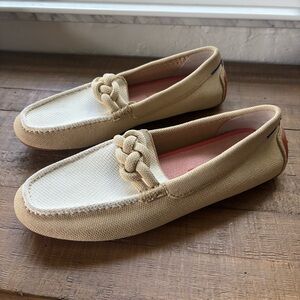 Rothy's Braid Driver in Cappuccino Loafer